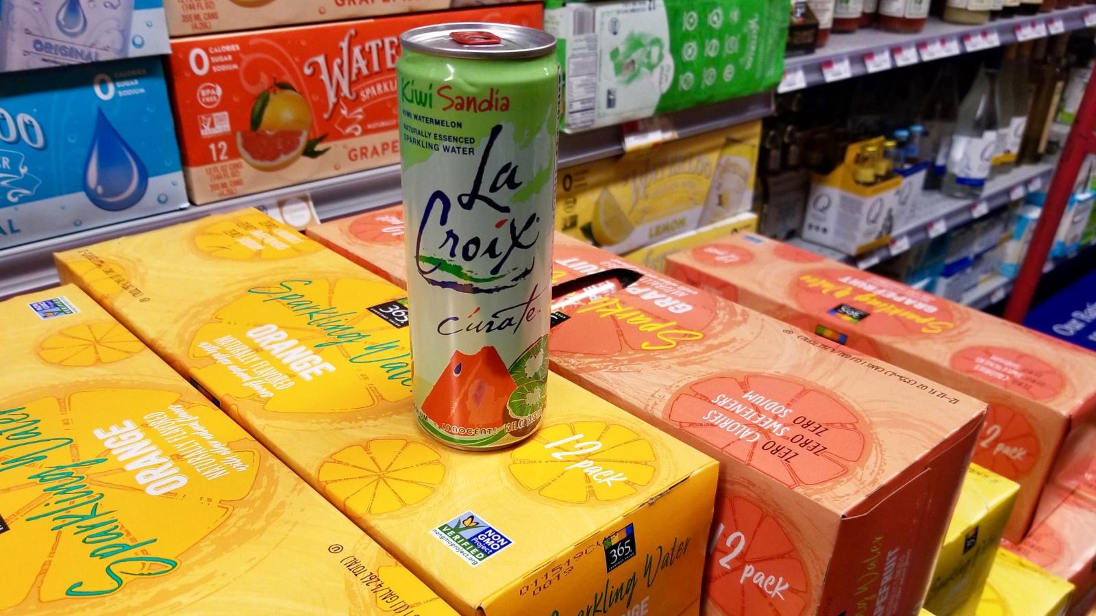 Amazon is challenging LaCroix with 365 sparkling water at Whole