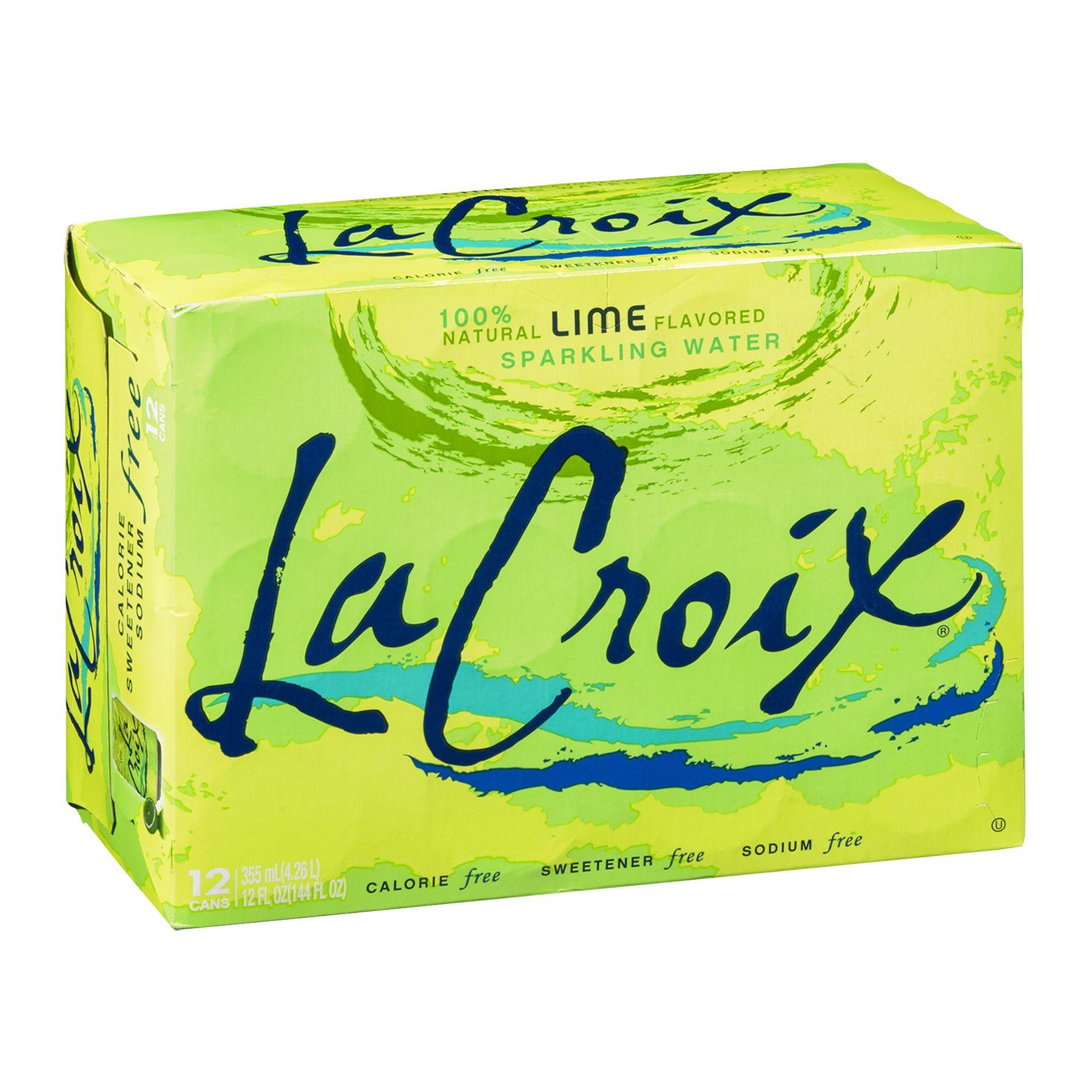 LaCroix Sparkling Water Lime, 12 Fl Oz