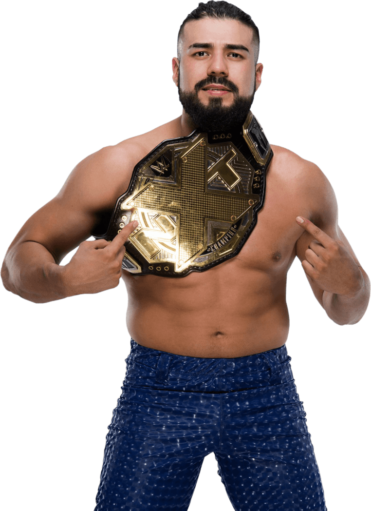Andrade 'Cien' Almas NXT Champion Render