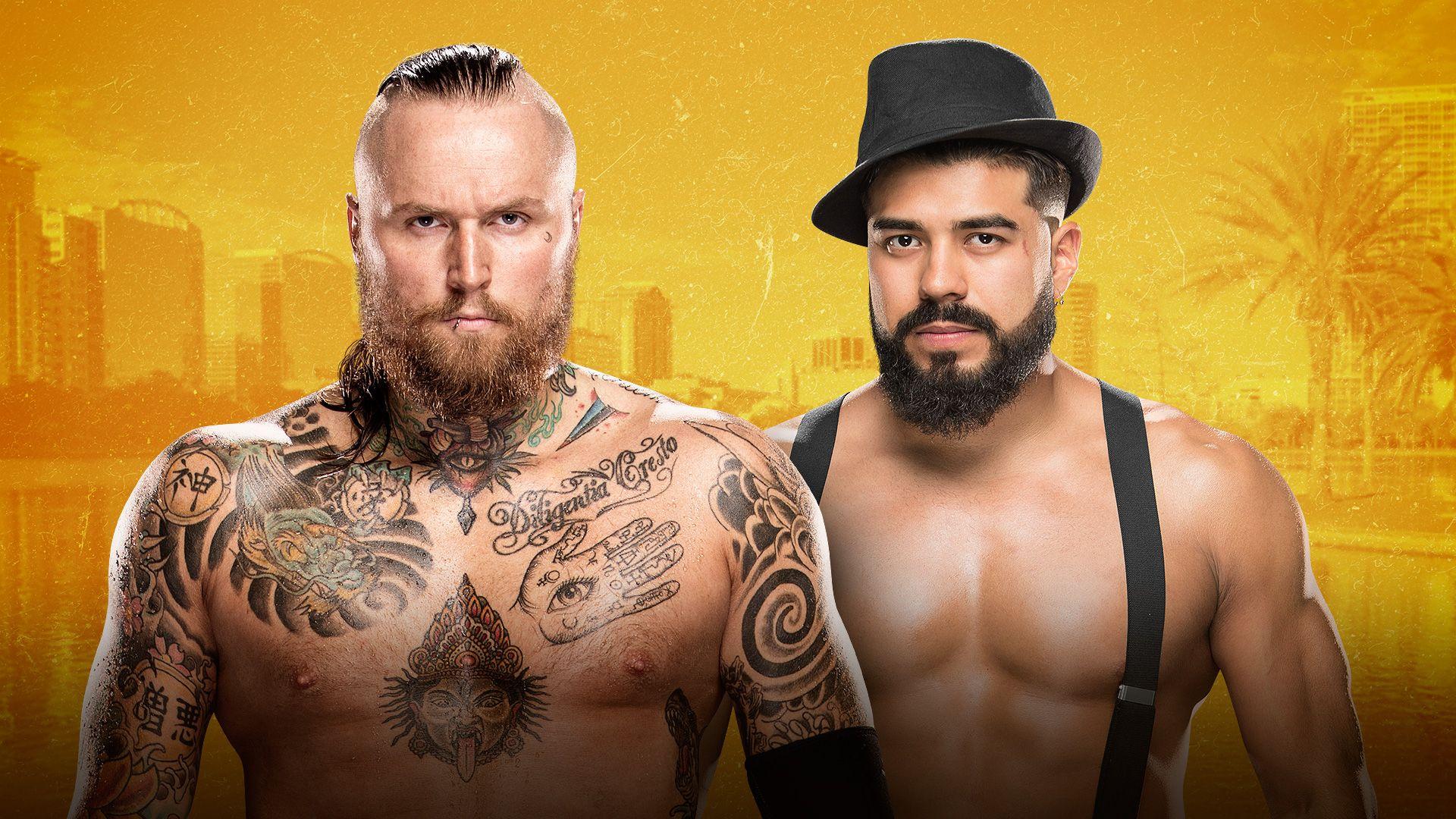 Aleister Black vs. Andrade “Cien” Almas