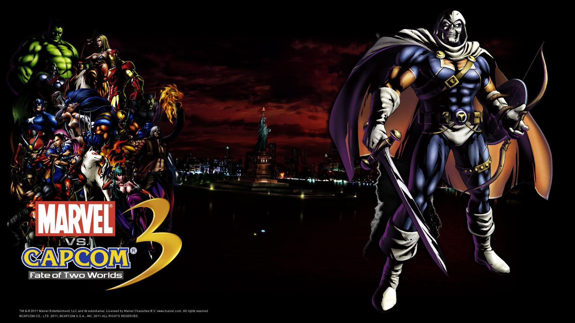 Taskmaster Vs Capcom 3 Wallpaper