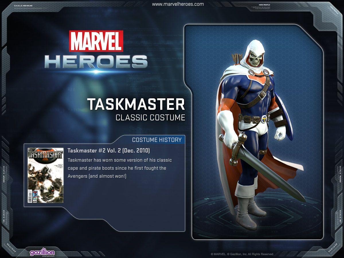 Taskmaster Costumes