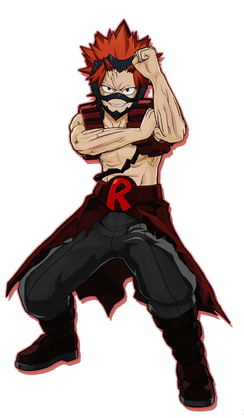 Eijiro Kirishima One's Justice Design.png. Boku no Hero