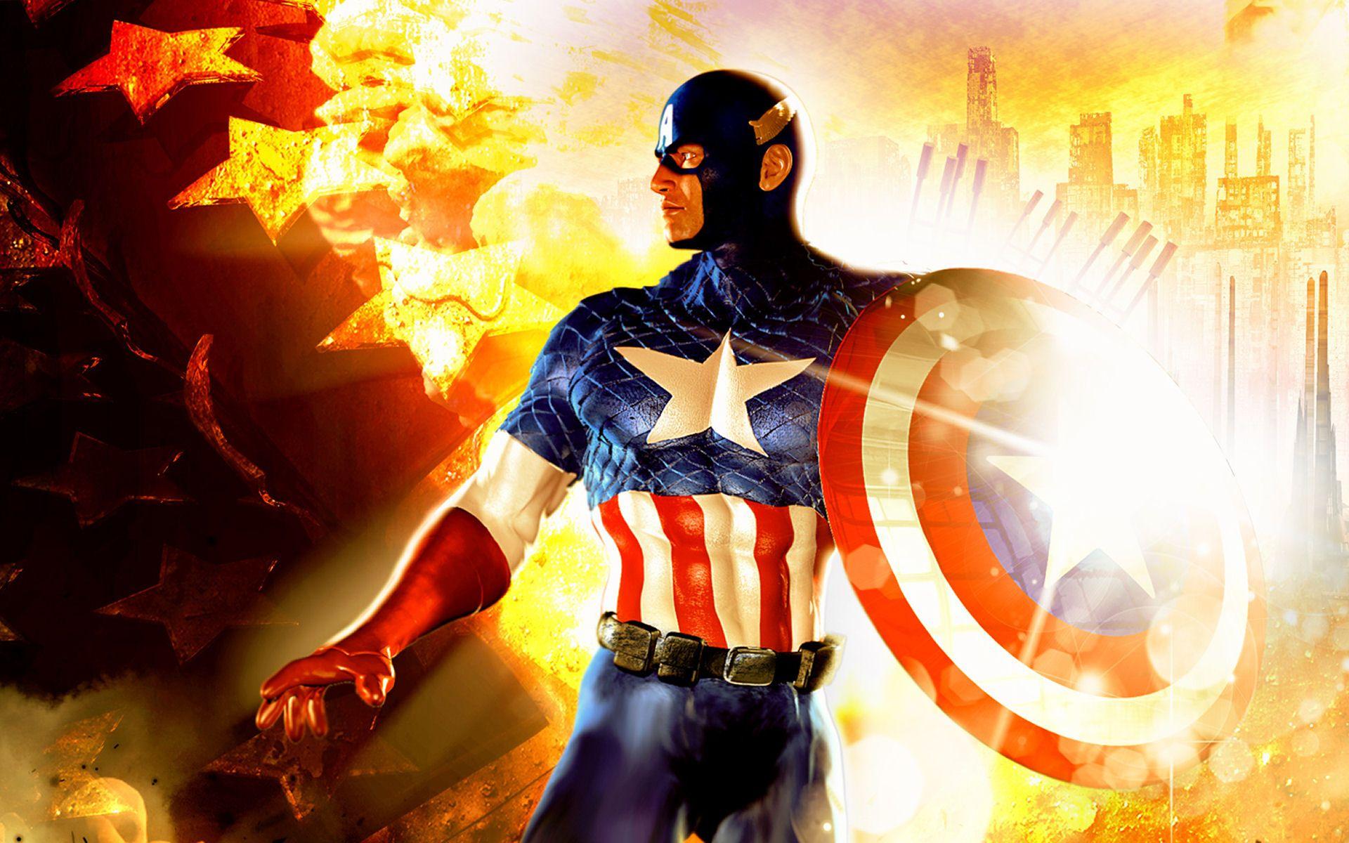 comics, Captain America, Marvel Comics wallpaper