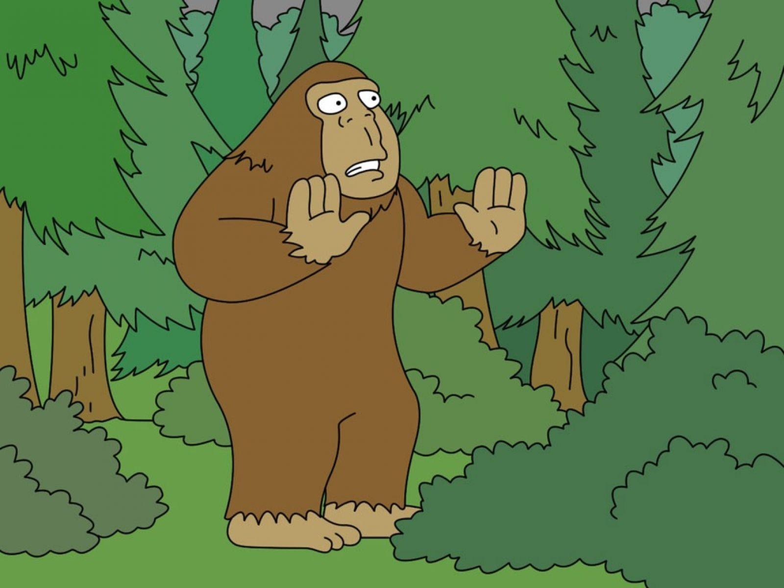 Bigfoot Comic Wallpaper