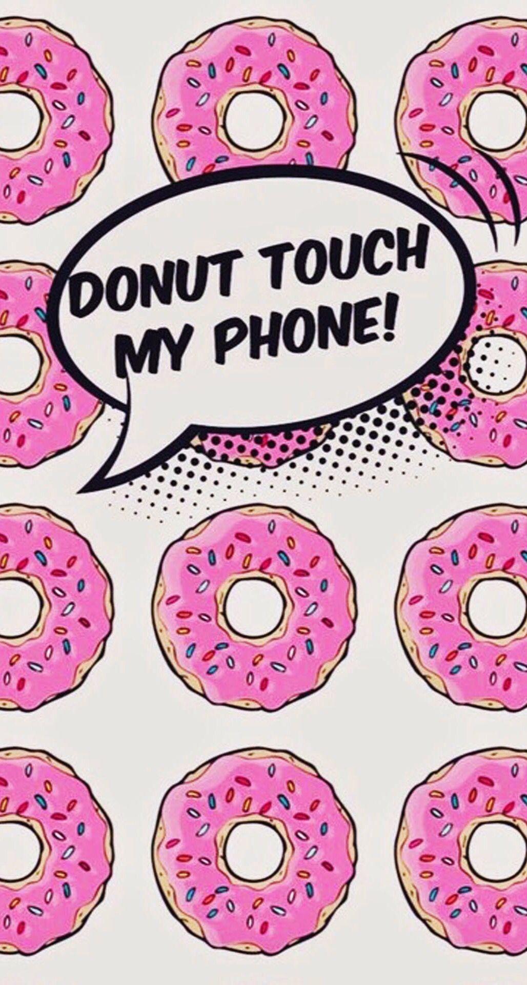 Hd Wallpaper for Laptop Tumblr Inspirational Donut touch My Phone