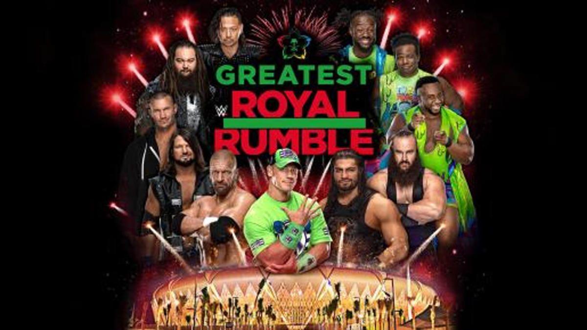 WWE Greatest Royal Rumble matches, card, start time, date