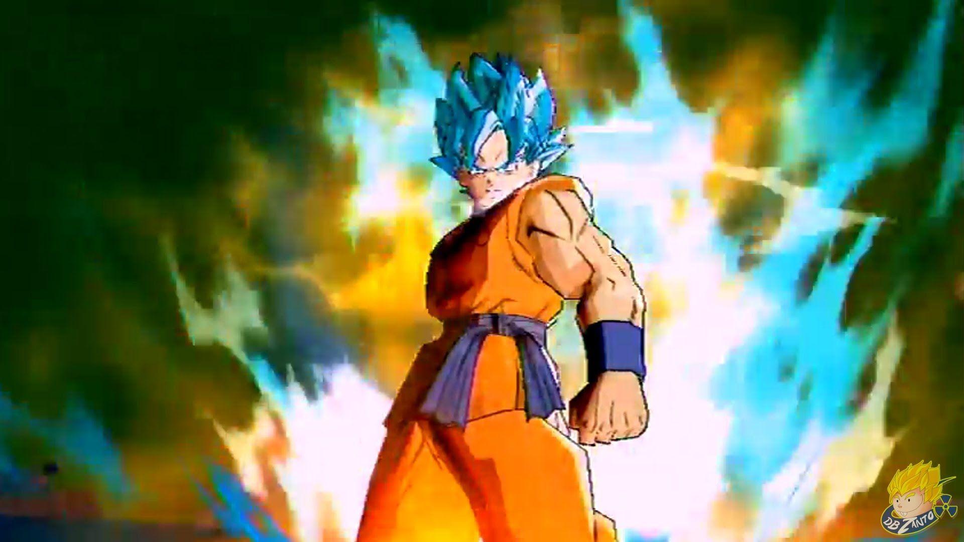 Dragon Ball Heroes: Goku's New Super Saiyan [SSGSS] Transformation