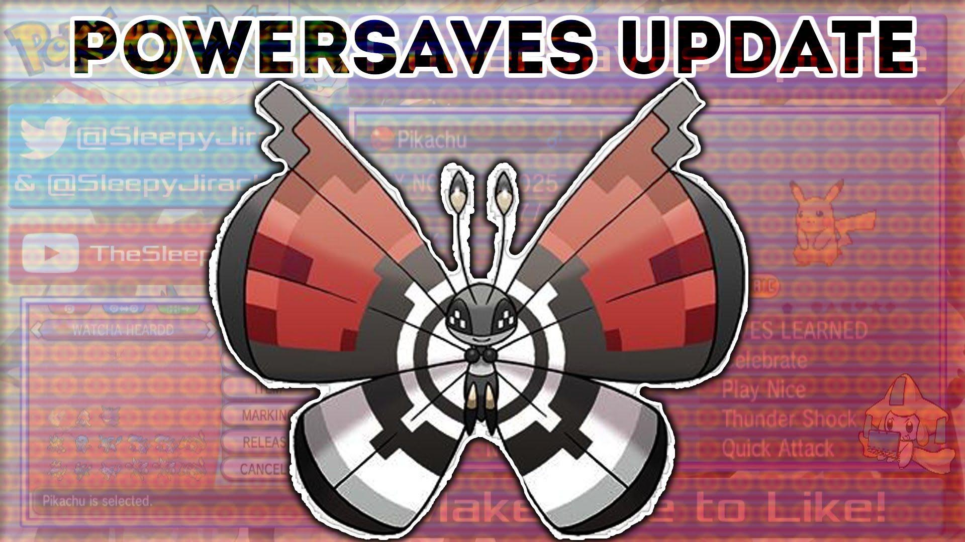 PowerSaves Update: Pokeball Vivillon Form!