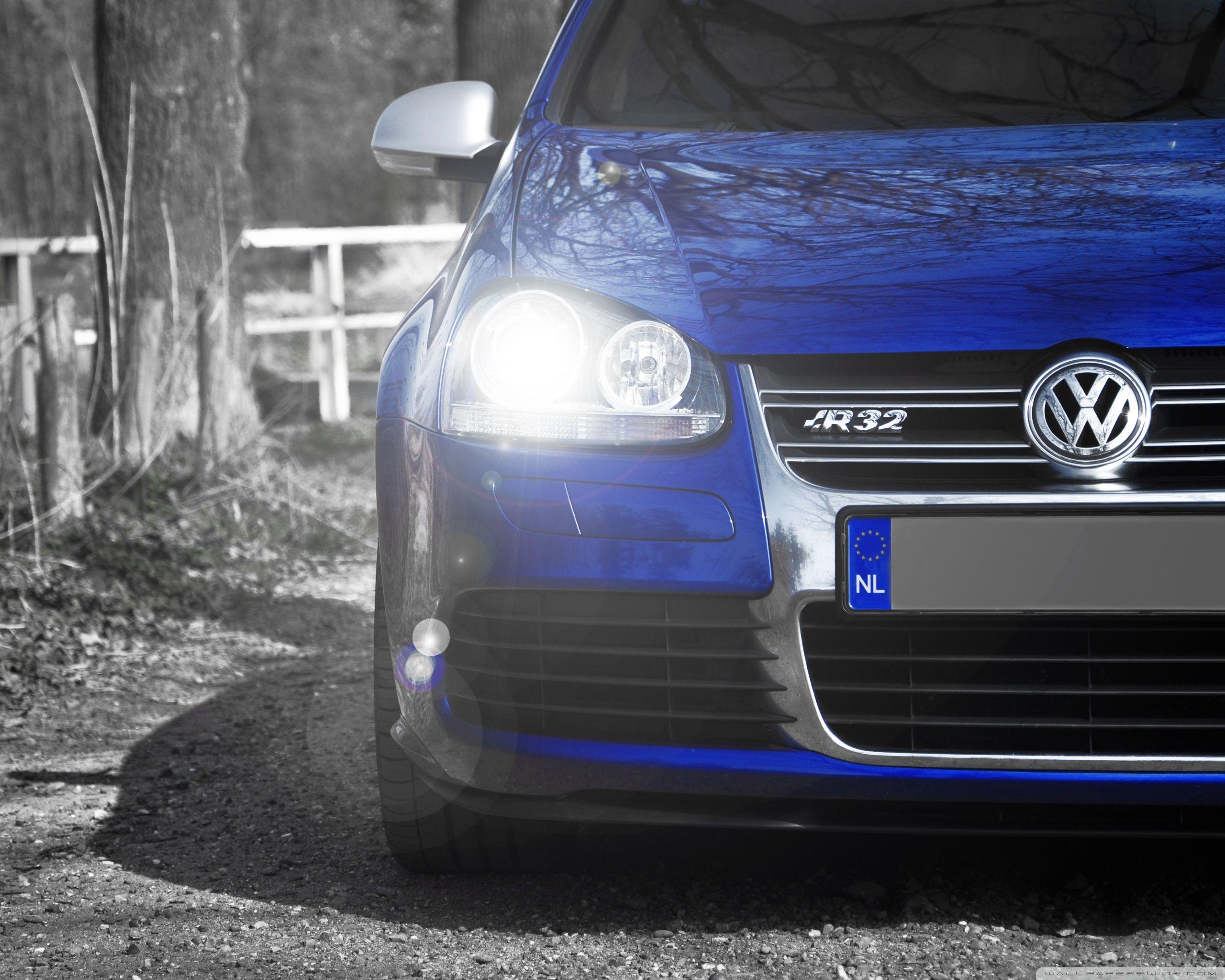 Volkswagen Golf R32 Blue ❤ 4K HD Desktop Wallpaper for 4K Ultra HD