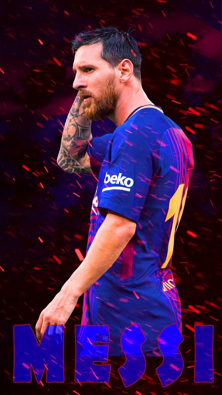 messi barcelona 2018 mobile wallpaper for android and ios HD
