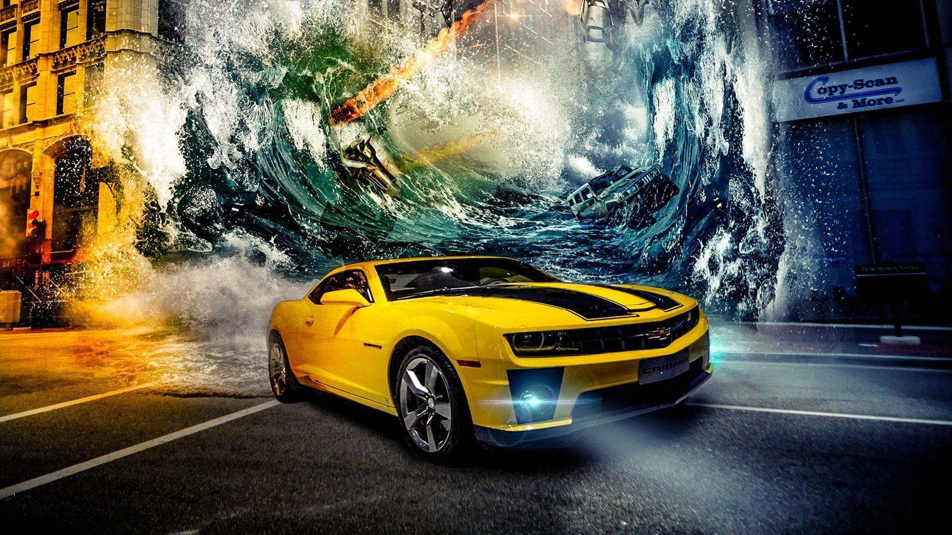 car, Chevrolet Camaro Bumblebee Wallpaper HD / Desktop and Mobile