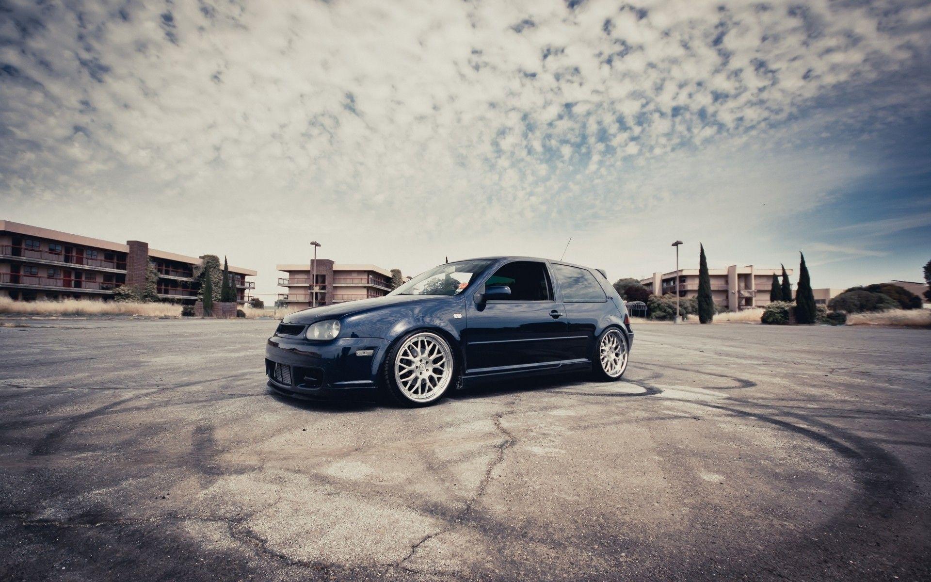 VW Golf III Coupe Tuning. Android wallpaper for free