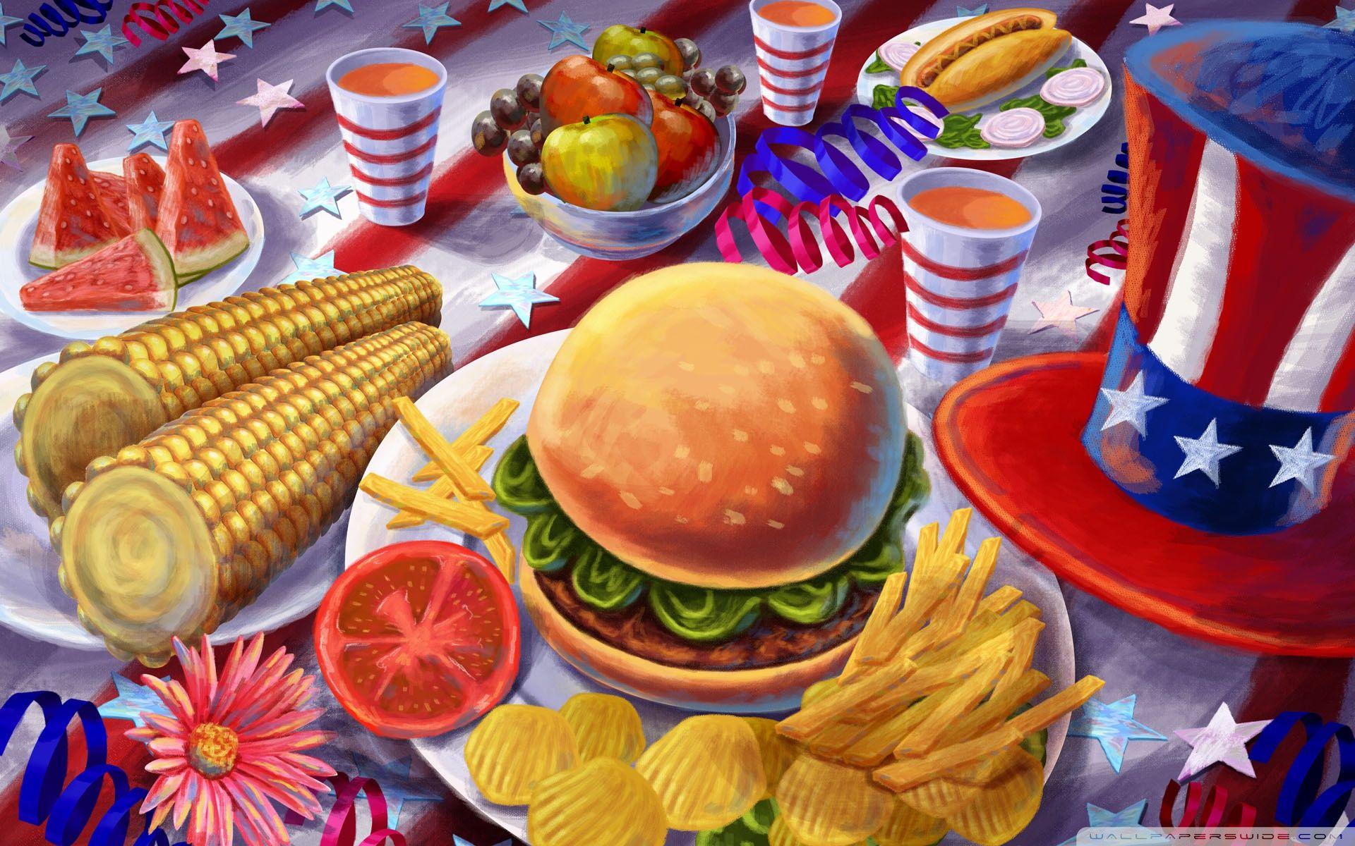The Great American Hamburger ❤ 4K HD Desktop Wallpaper for 4K Ultra