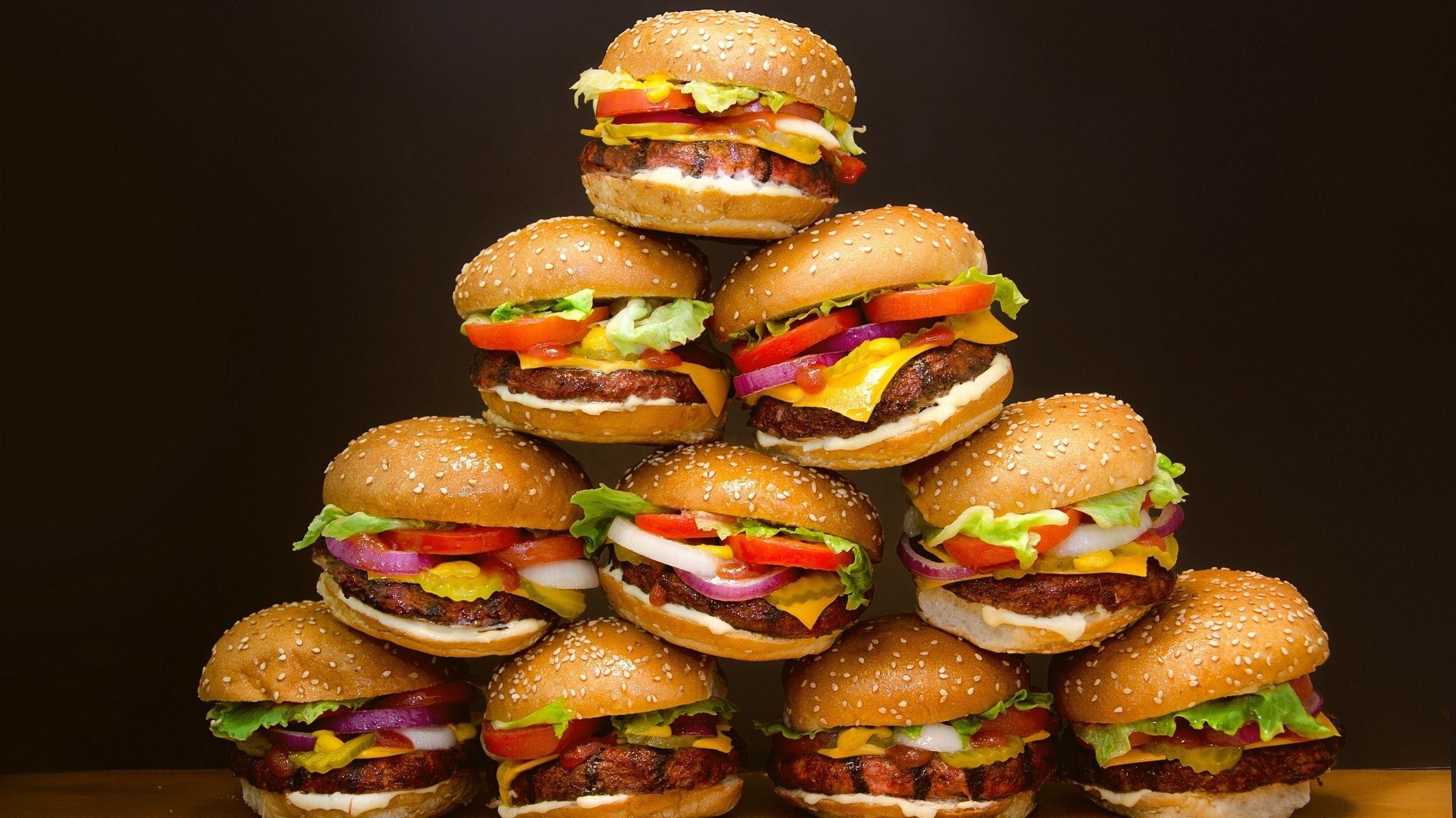 Download 2560x1440 Hamburgers wallpaper
