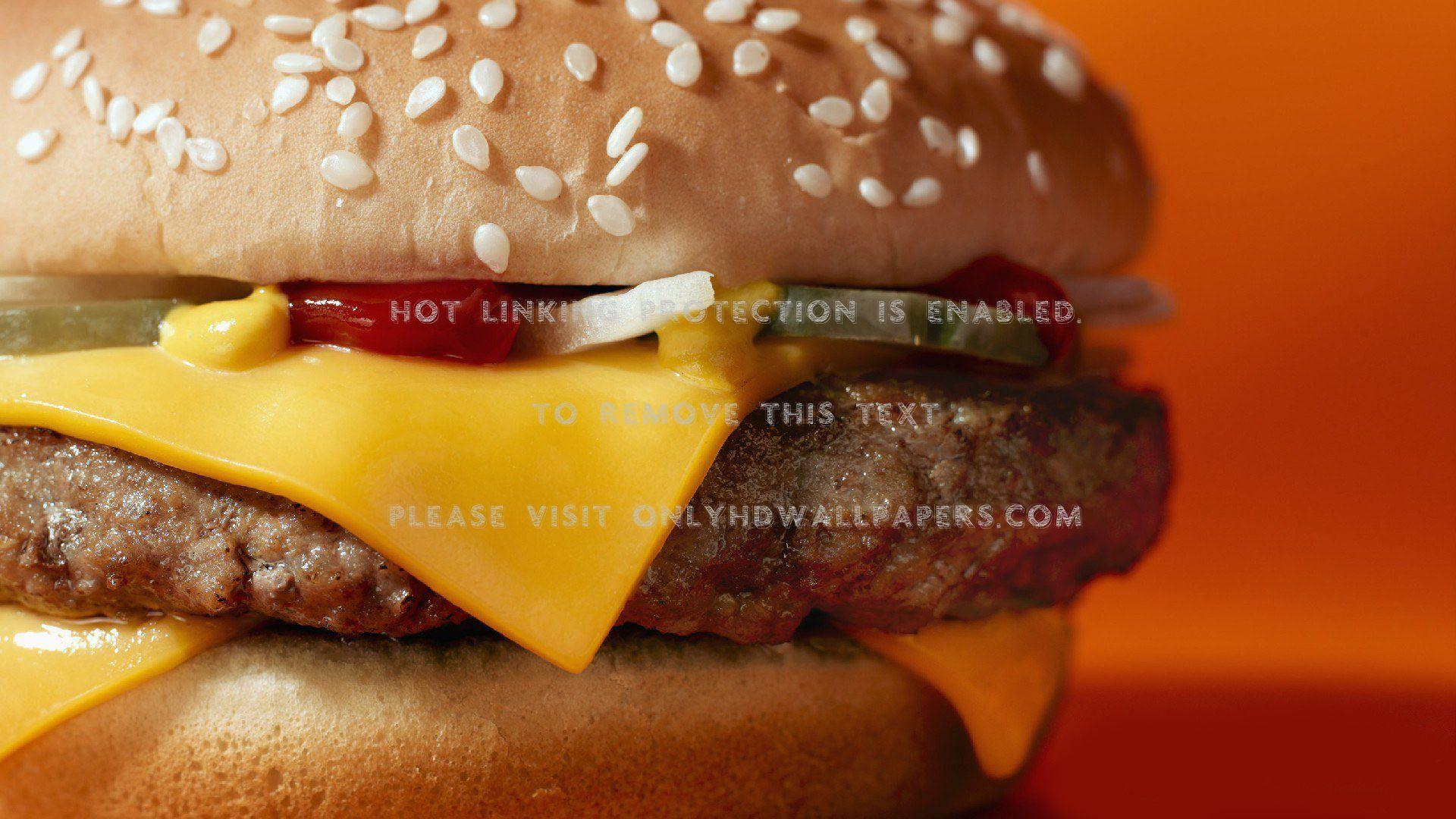 food cheese mcdonalds hamburgers