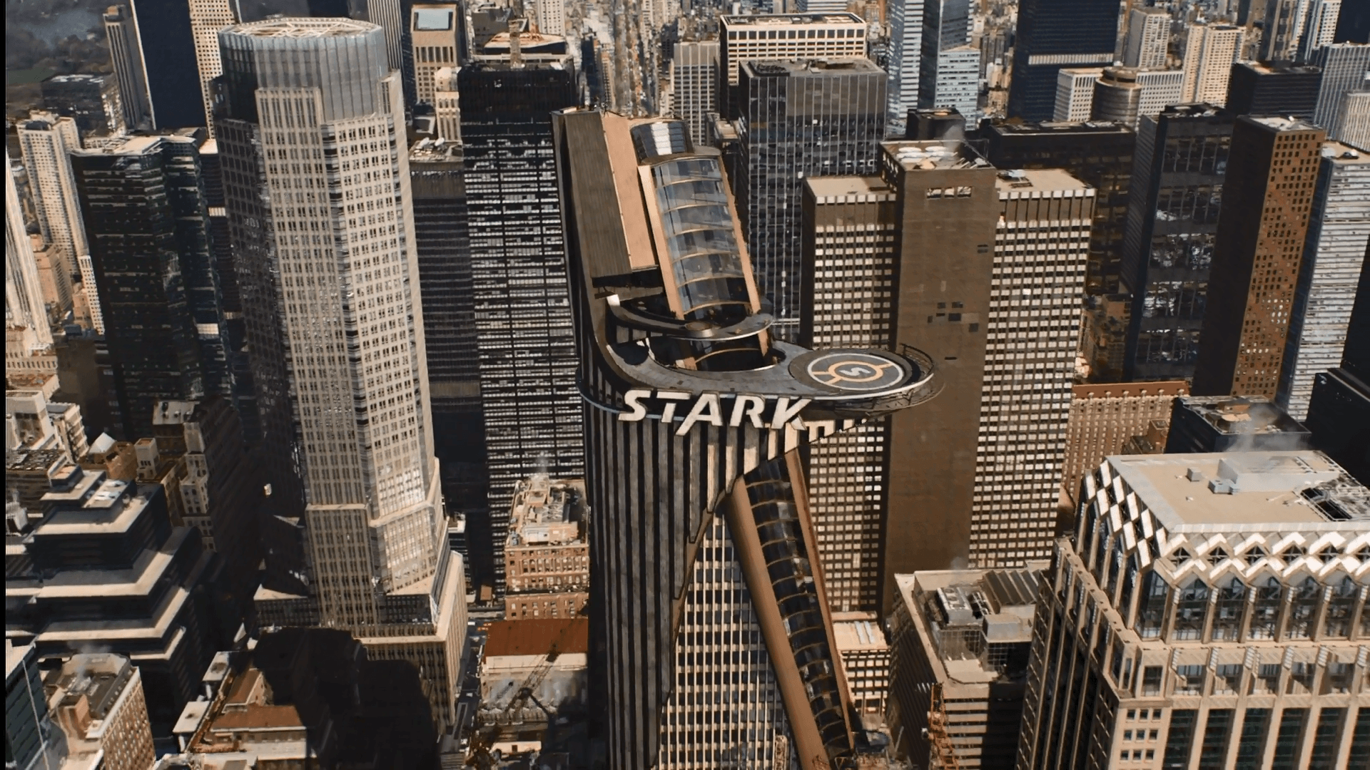 stark tower wallpaper