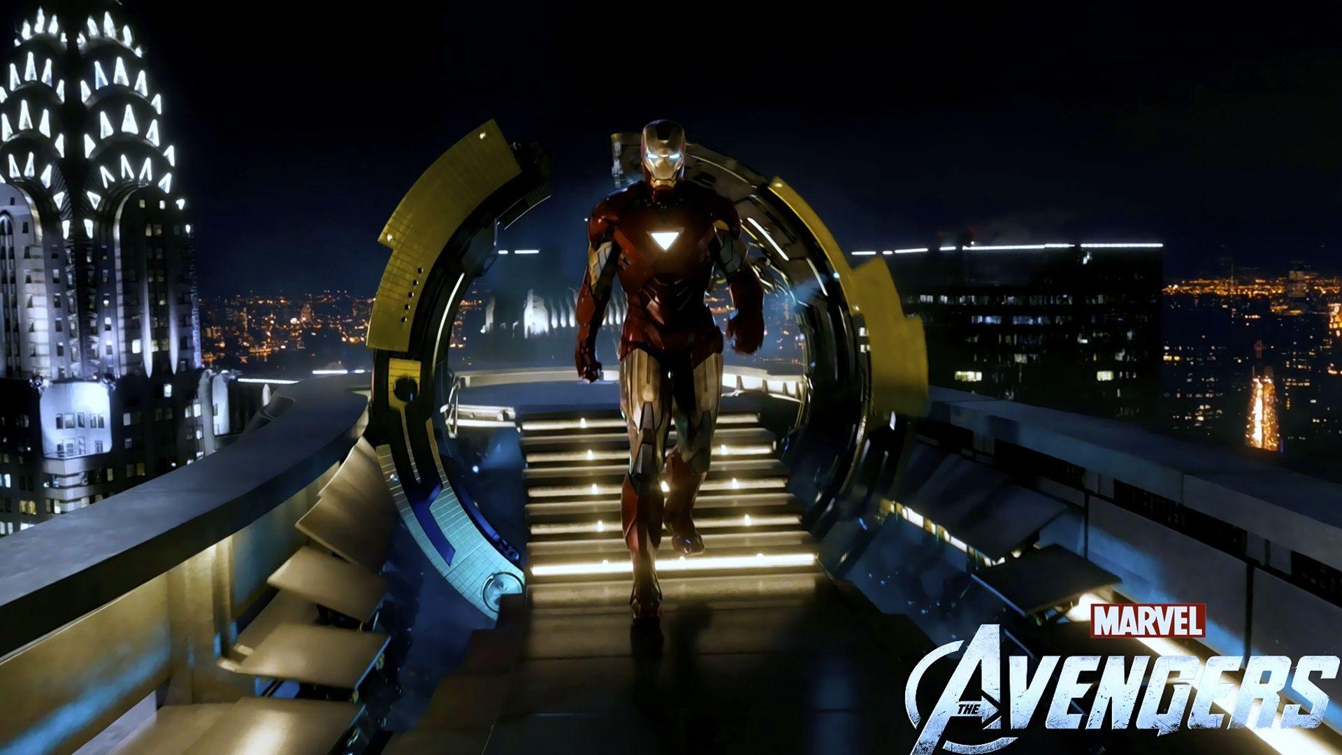 Arriving at Stark tower