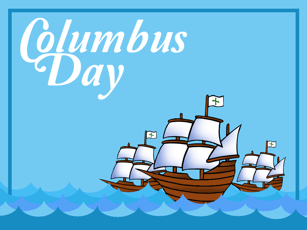 Happy Columbus Day 2018 Quotes Sayings Wishes Image Slogan Posters Pics