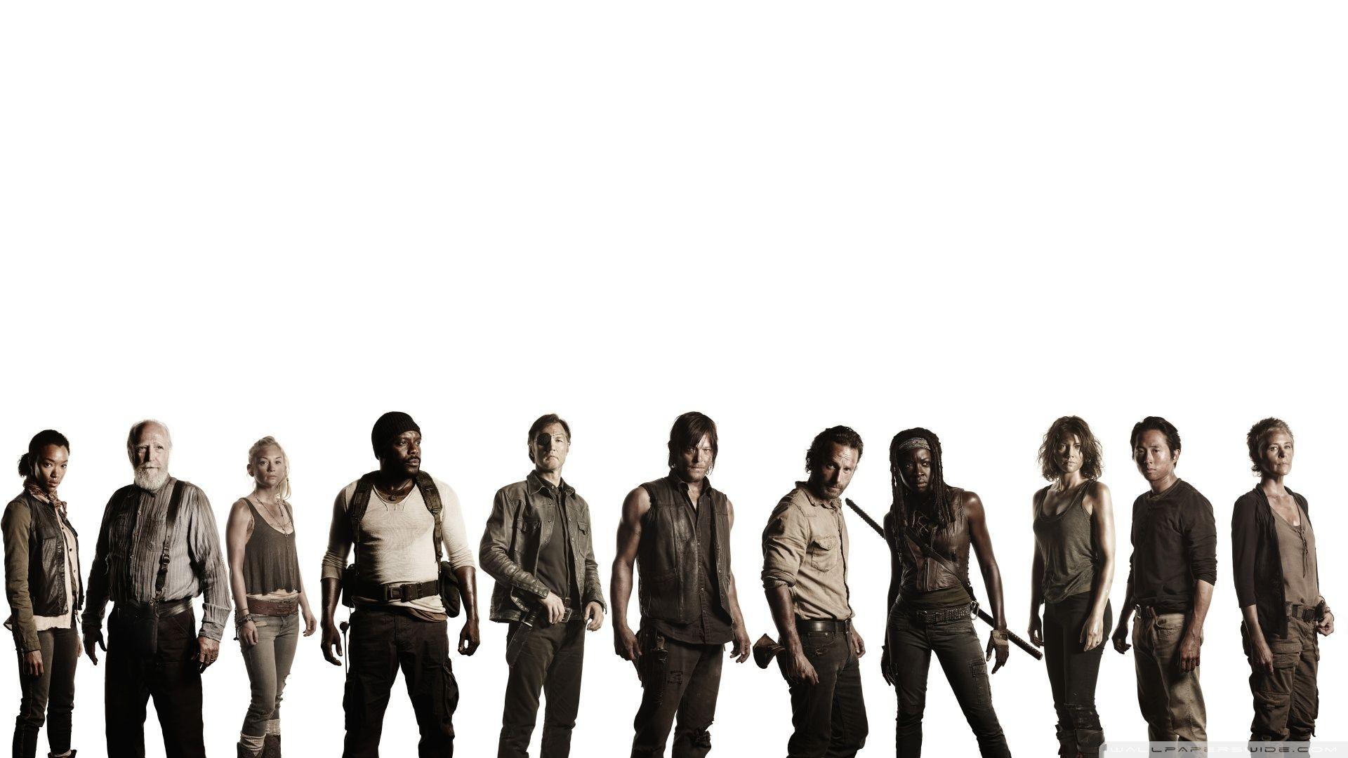 Walking Dead Cast ❤ 4K HD Desktop Wallpaper for 4K Ultra HD TV