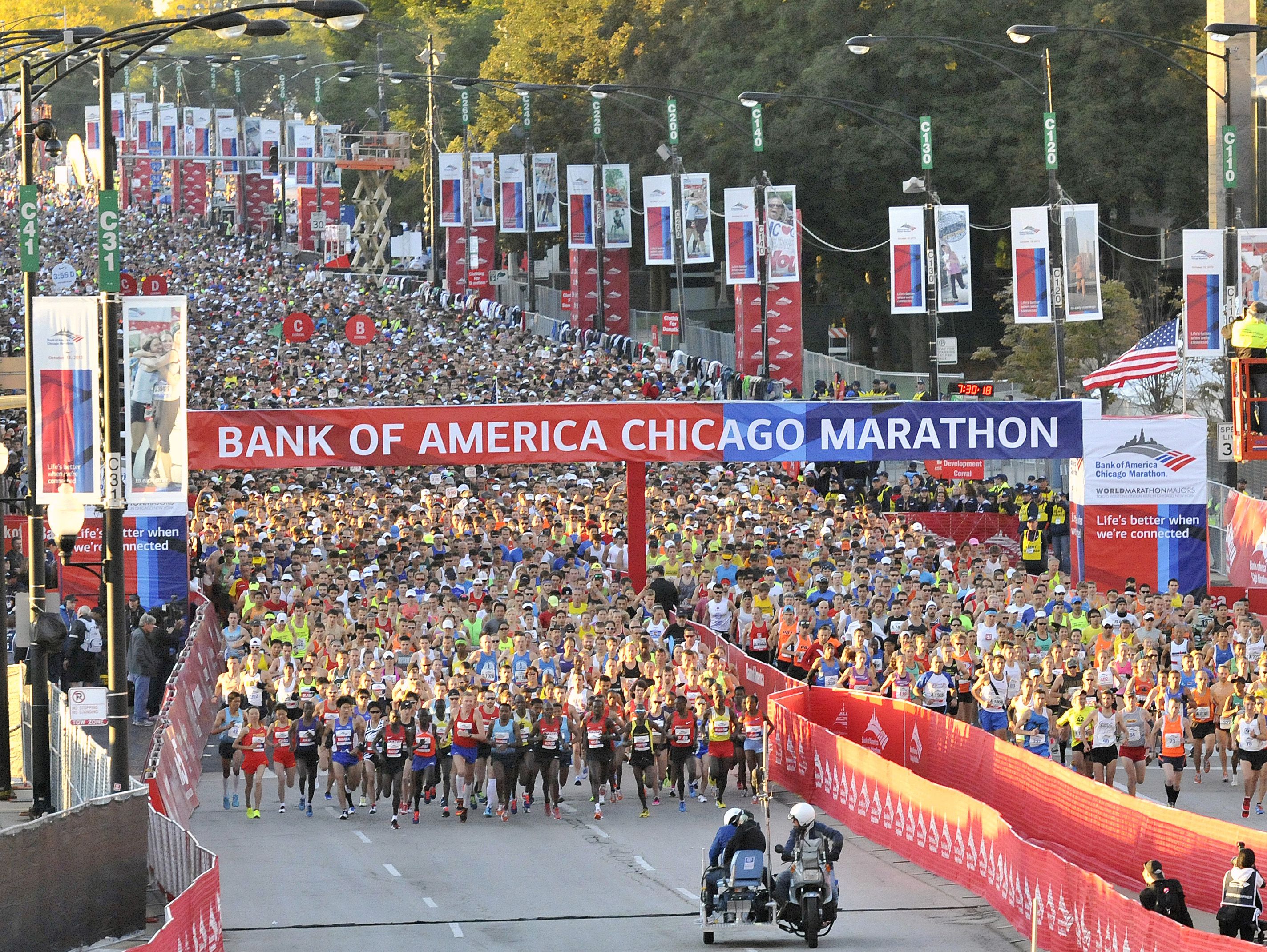 Chicago Marathon HD Desktop Wallpaper, Instagram photo, Background