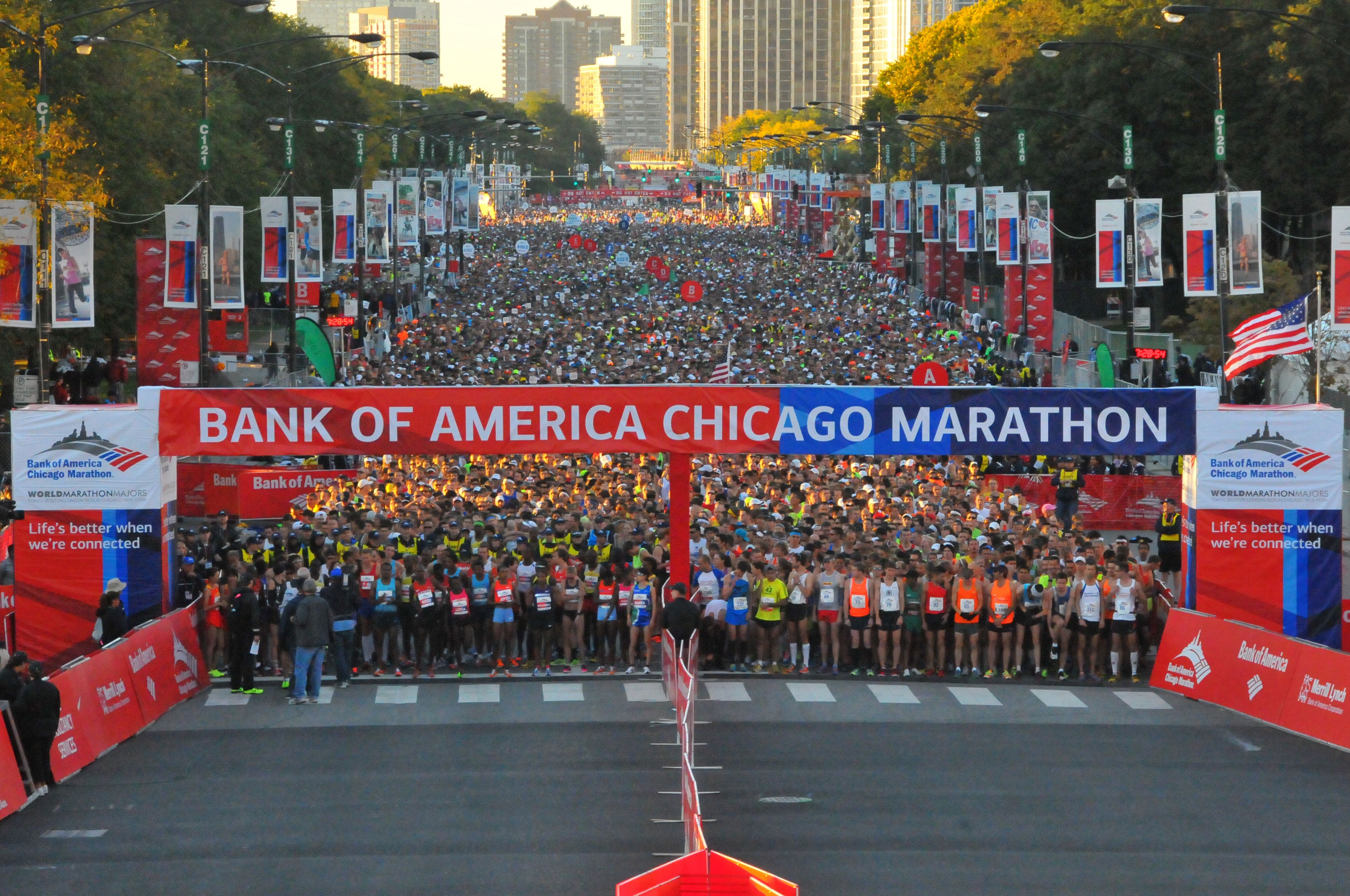 Chicago Marathon Results photo Hill Photo