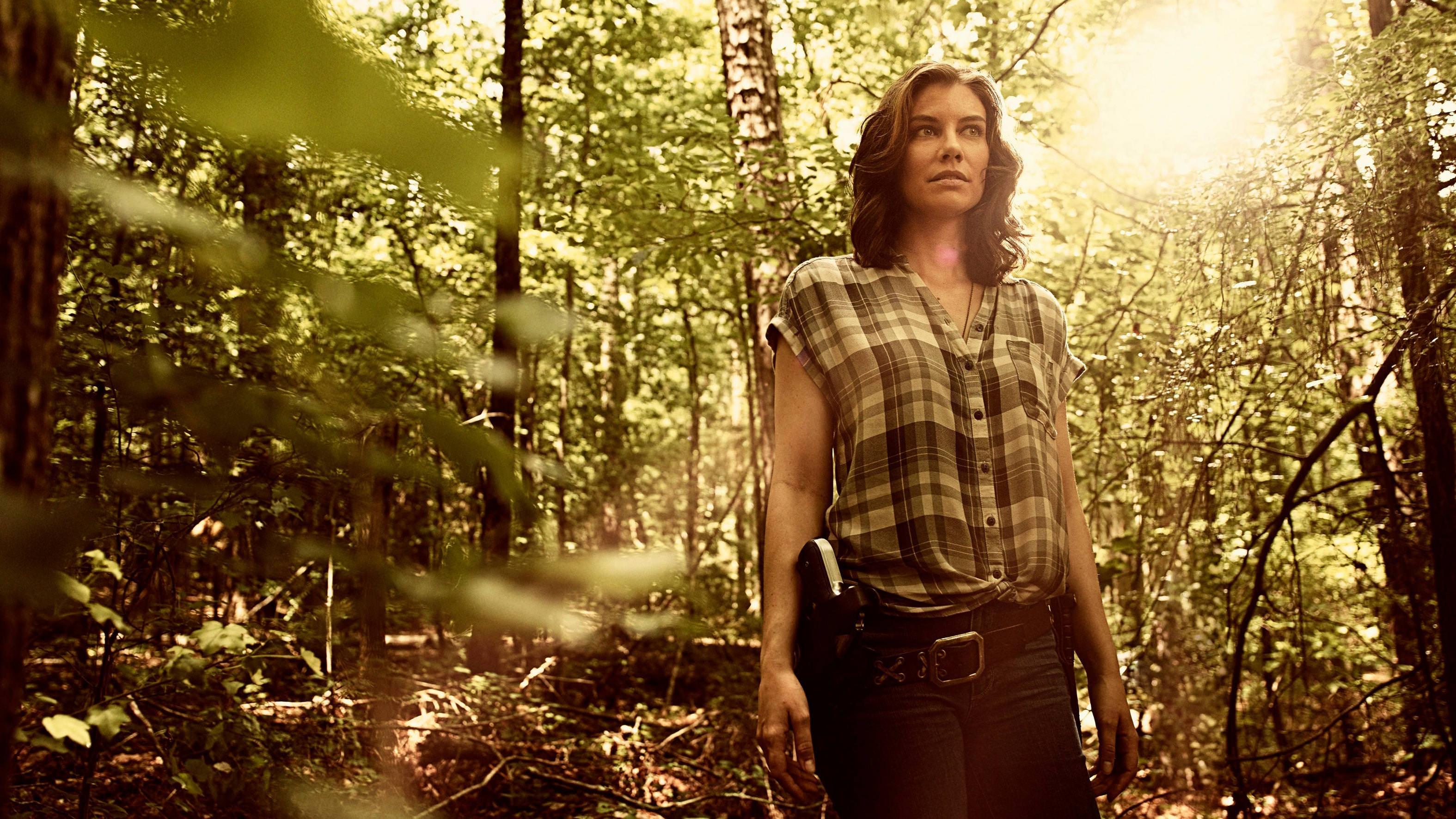 Lauren Cohan in in The Walking Dead Season 9 4K Wallpaper. HD