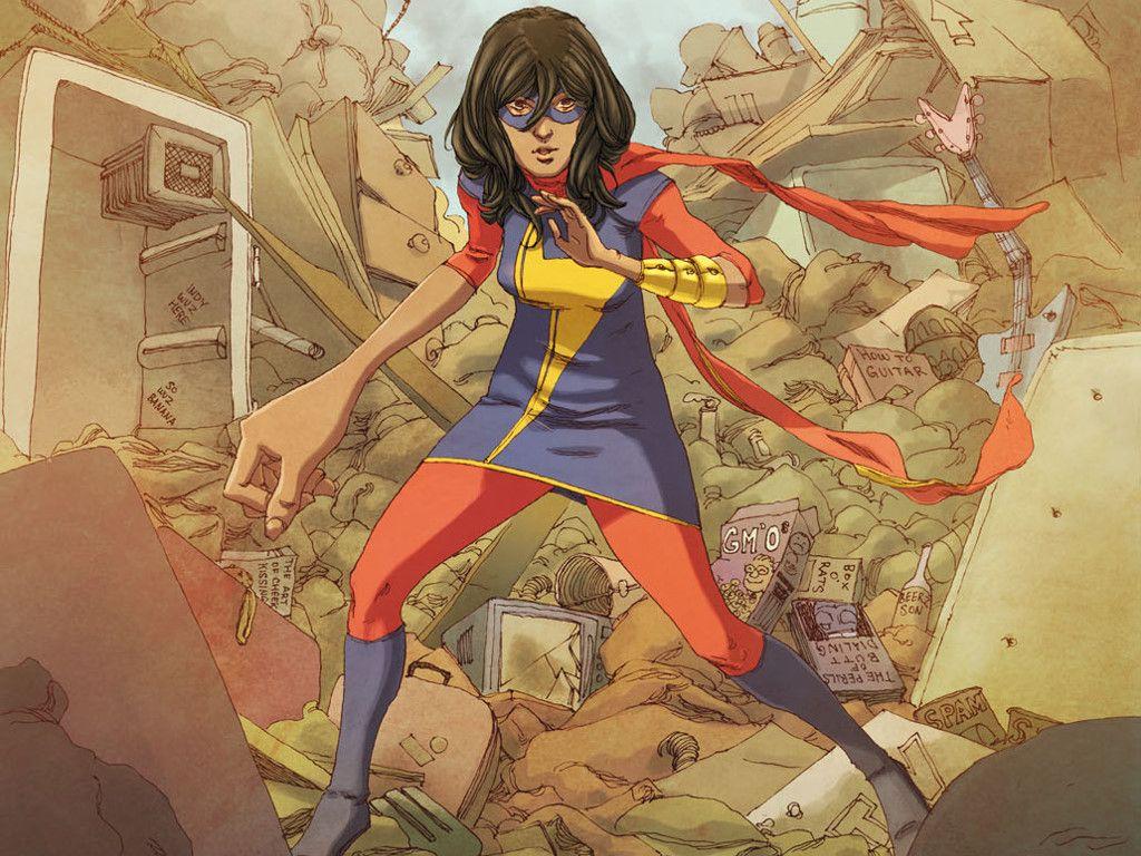 Ms. Marvel Wallpaper 13 X 768