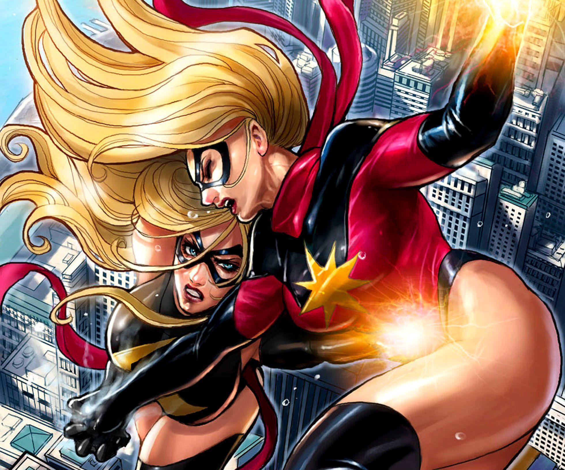Ms MARVEL Marvel Superhero Babe Wallpaperx1631