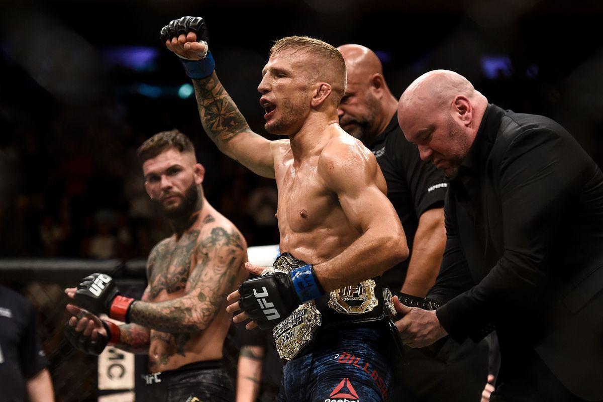 TJ Dillashaw Refuses 'Bulls**t' Rematch With Cody Garbrandt At UFC