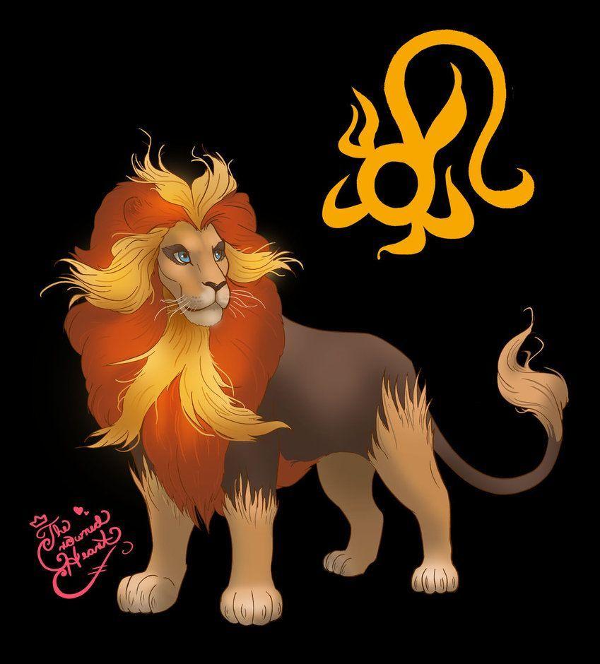 Leo- Pyroar by TheCrownedHeart. -01. Taurus and Zodiac
