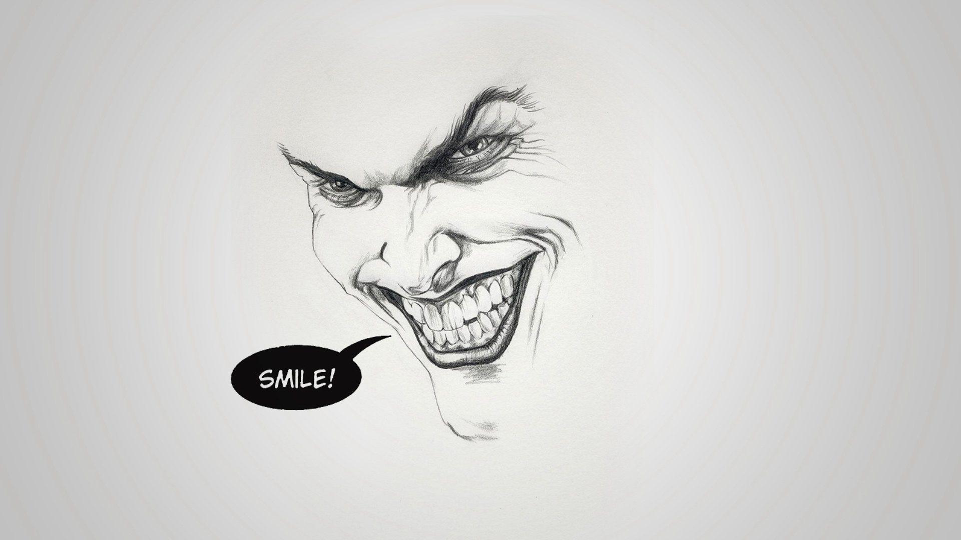 joker smile wallpaper