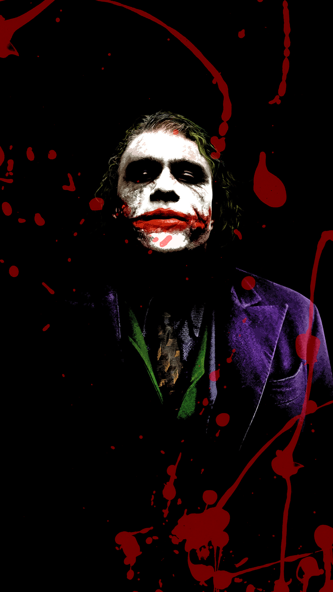 Free HD Joker Splash iPhone Wallpaper For Download .0146
