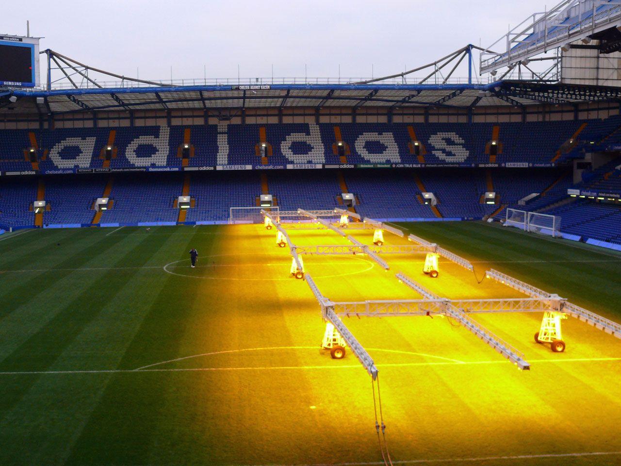 Chelsea Stadium Background For PowerPoint PPT