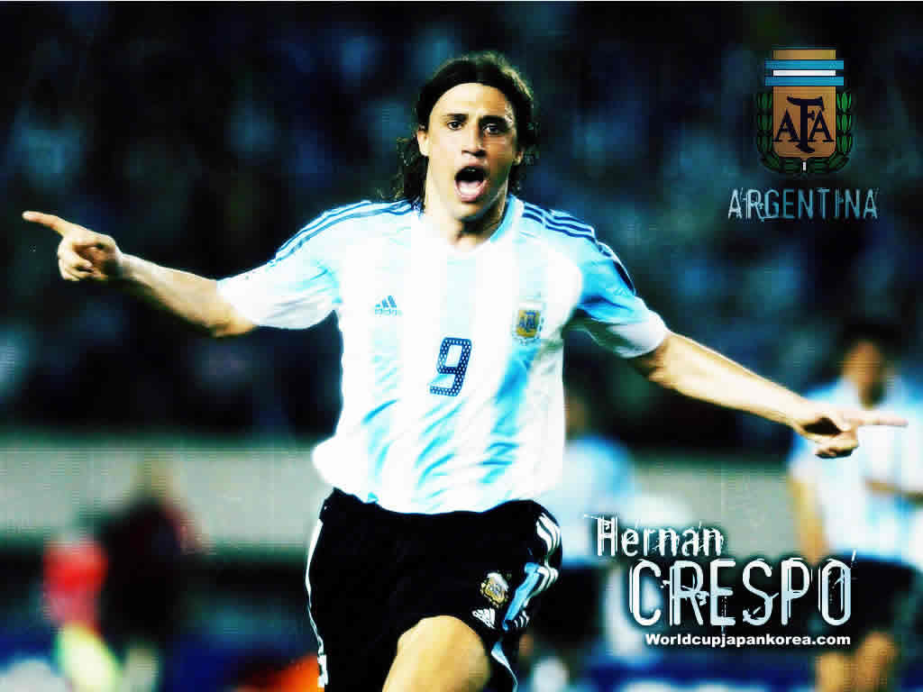 Soccer image Hernan Crespo HD wallpaper and background photo