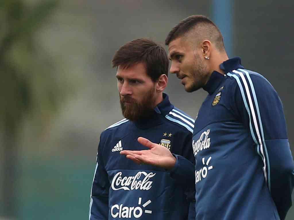 Hernan Crespo Blames Messi For Mauro Icardi's Argentina World Cup Ordeal