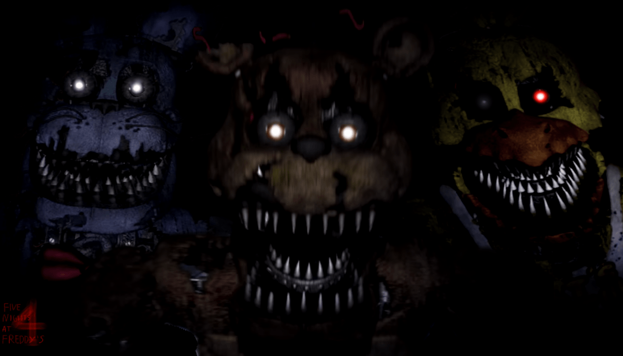 Free download FNAF Nightmare Fredbear wallpaper by SirFreddyFazbear  [1024x576] for your Desktop, Mobile & Tablet