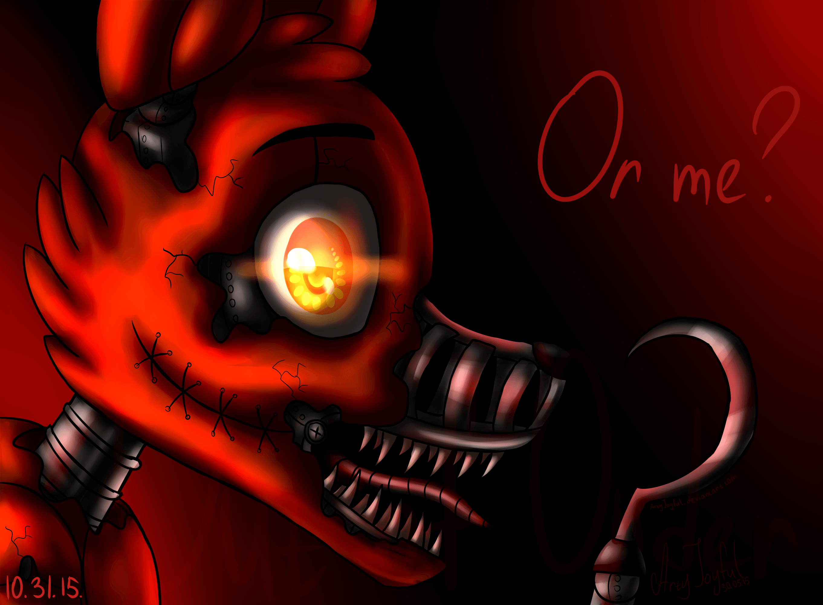 Nightmare Foxy jumpscare image - Imthepurpleguy - IndieDB