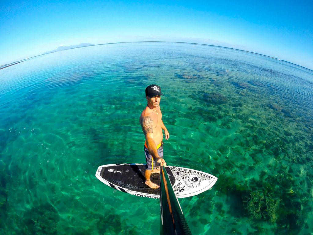 Standup paddleboarding spots in French Polynesia, Mahina to SUP
