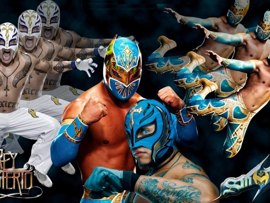 Sin Cara and Rey Mysterio, 1920x1080, Full HD Wallpaper no.2