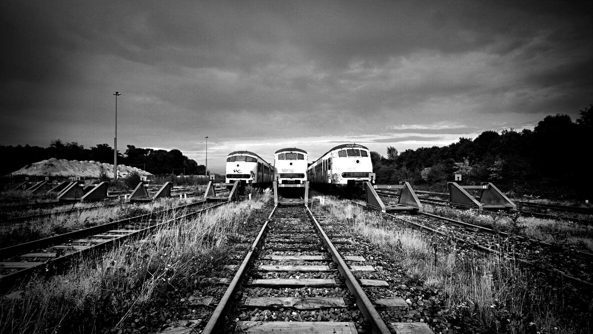 Dutch Railroad Tracks and Trains HD Wallpaper FullHDWpp HD