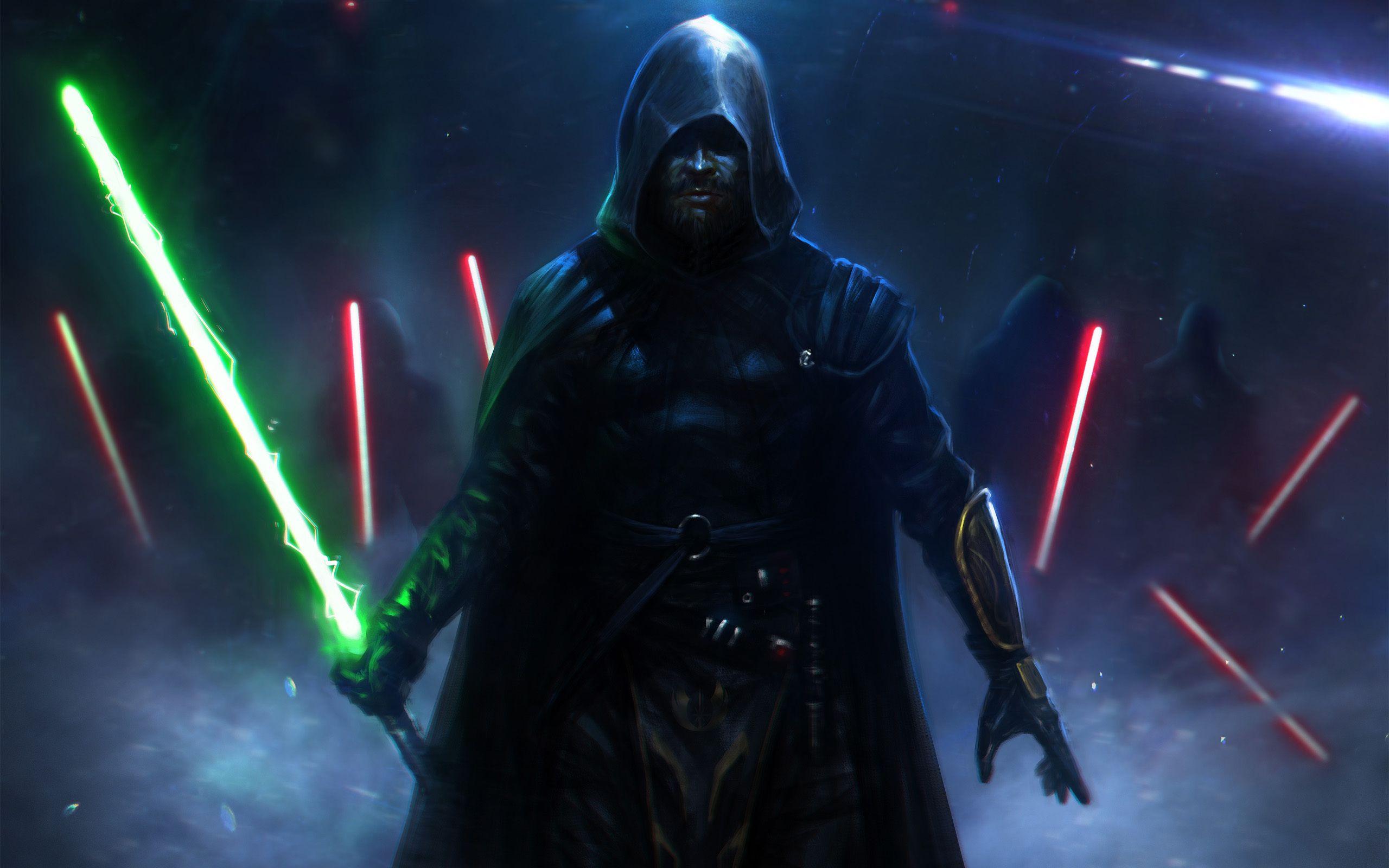 Wallpaper of Star wars Episode VII Luke Skywalker Desktop Picture