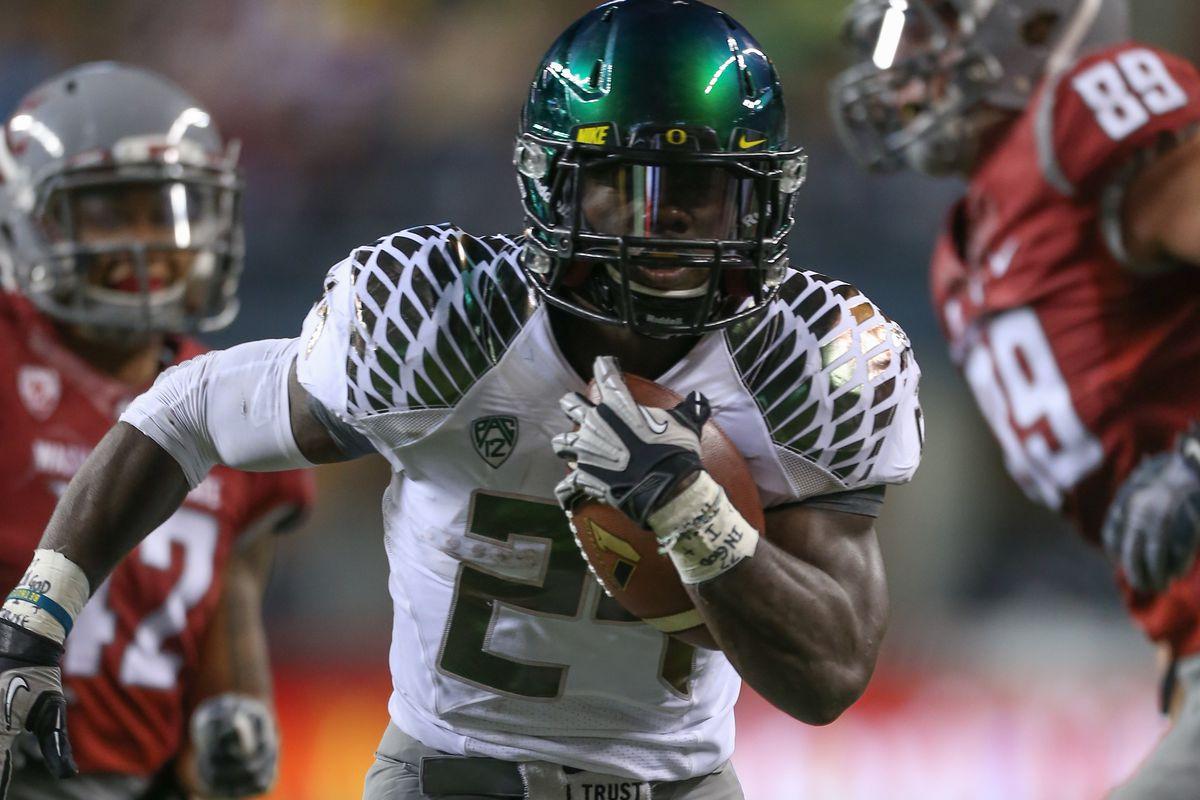 Oregon vs. Washington State 2012 highlights: Kenjon Barner runs all