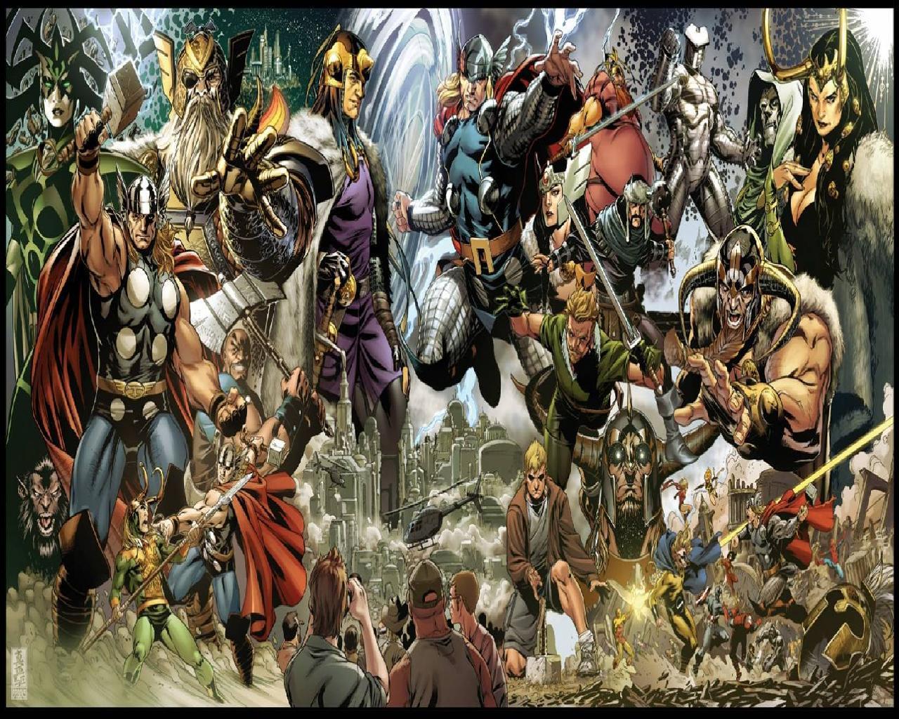 THOR THUNDER GOD WALLPAPER - Wallpaper