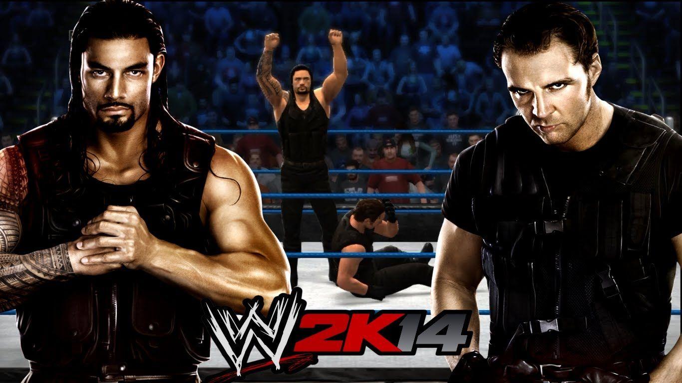 WWE 2K14 Ambrose vs Roman Reigns Online Match, Roman Reigns