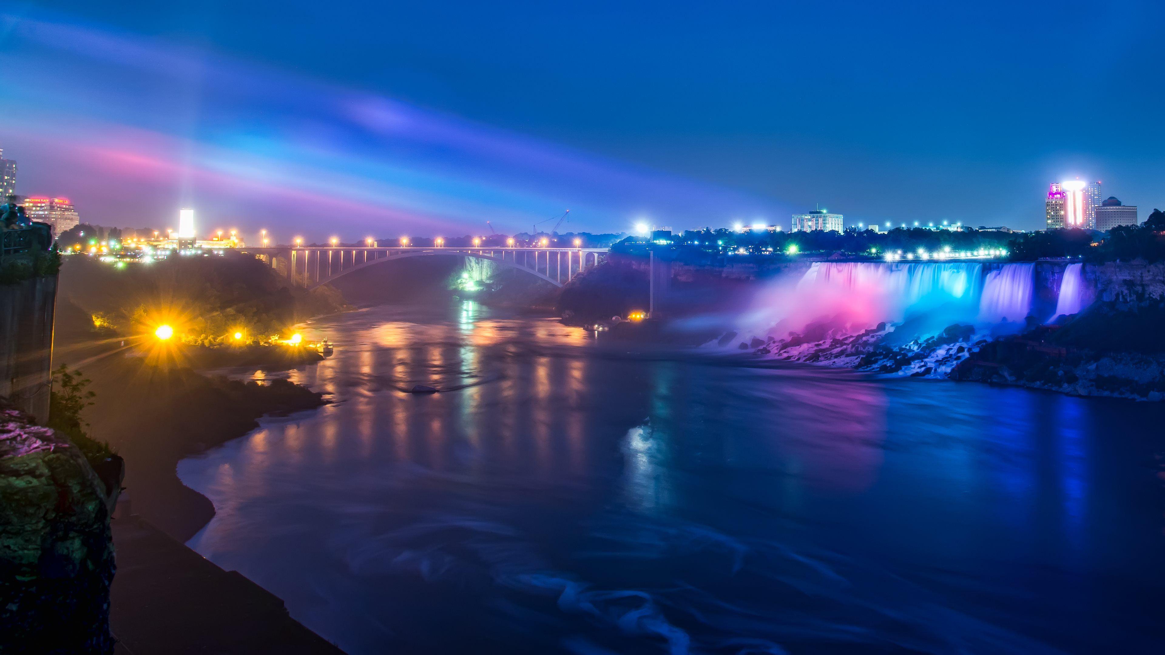 Niagara falls 4k Ultra HD Wallpaper. Background Imagex2160