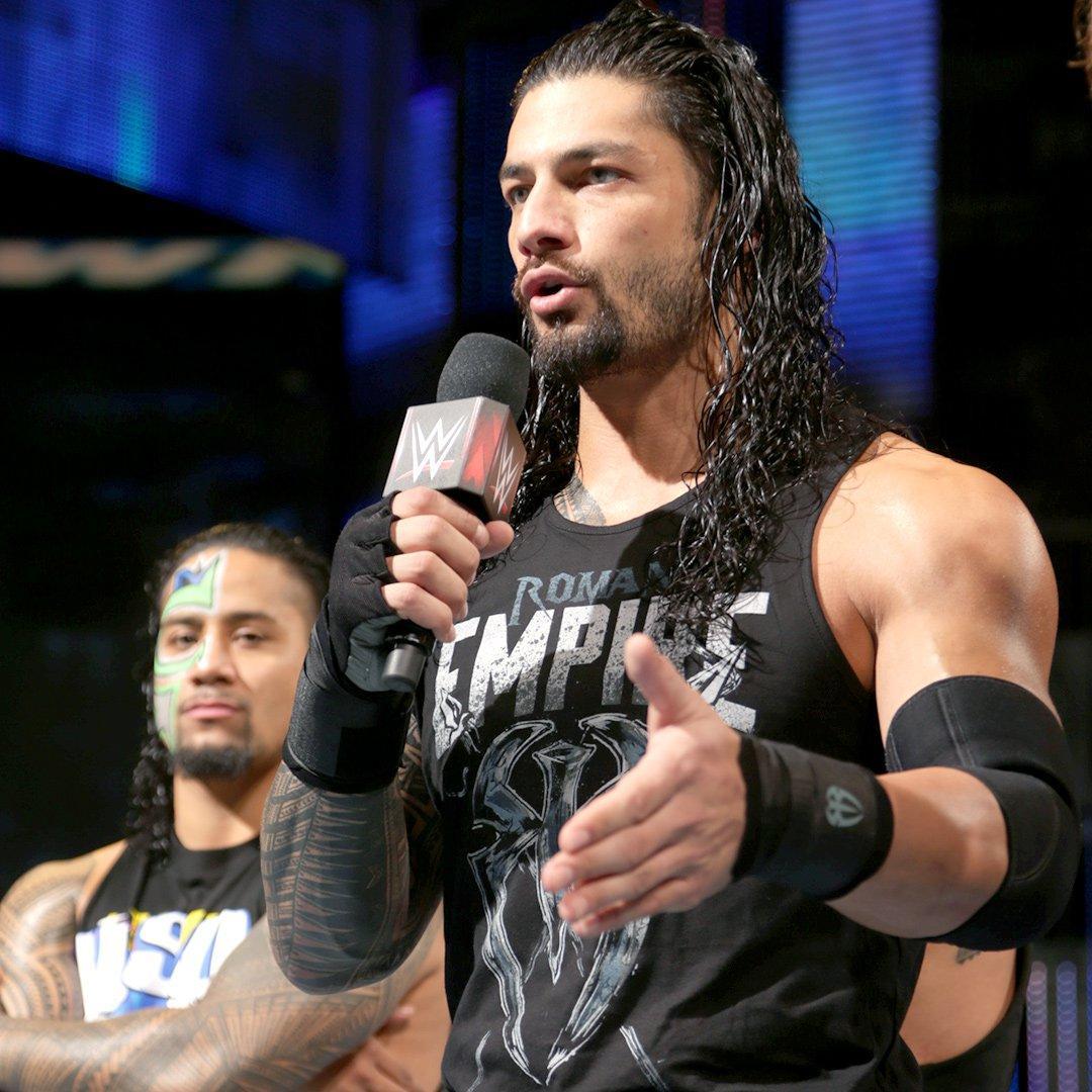 Roman Reigns, Dean Ambrose and The Usos come looking for a fight
