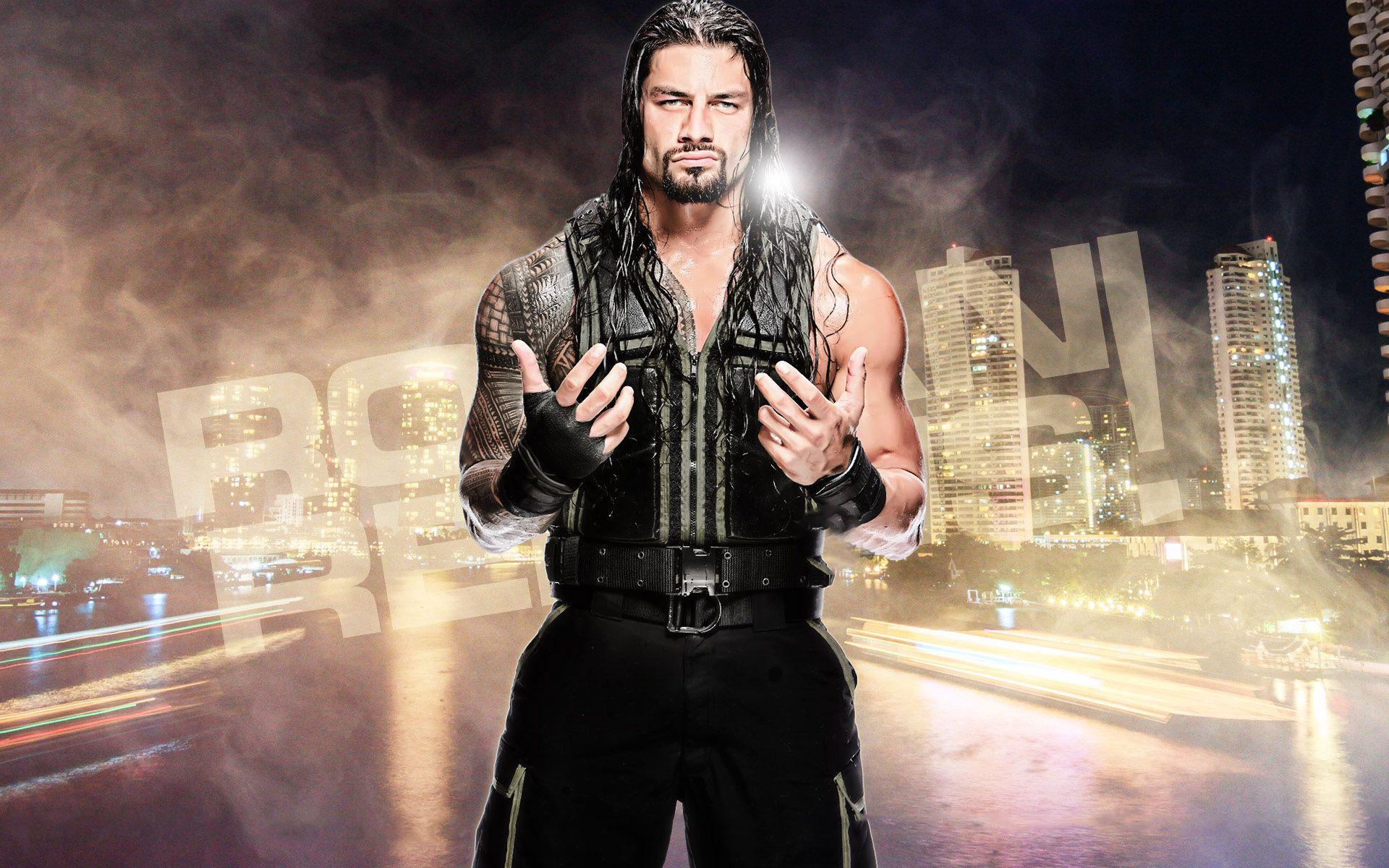 Roman Reigns as a Background. Christmas
