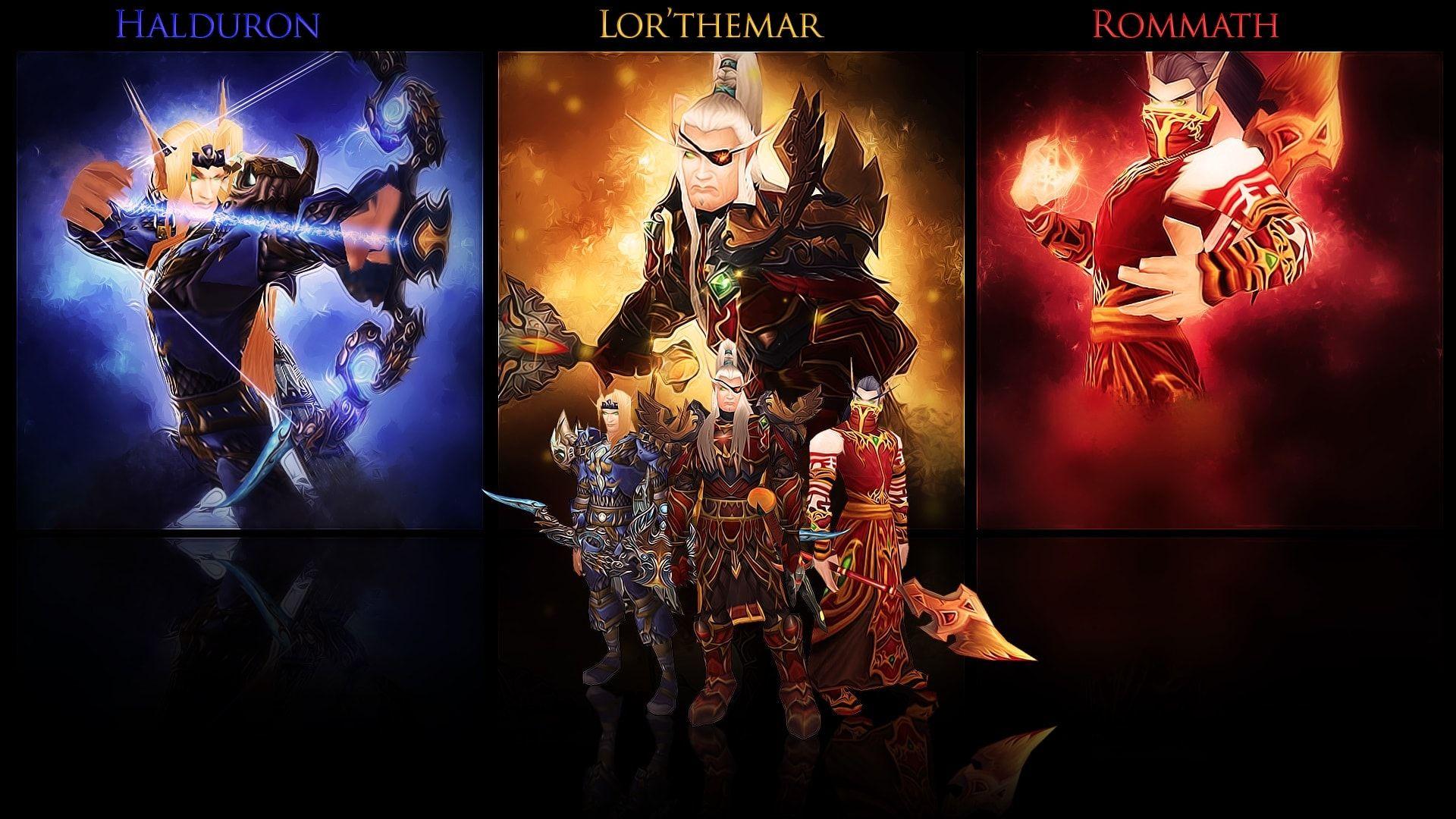WOW: Lor'themar Theron HD Desktop Wallpaperwallpaper.net