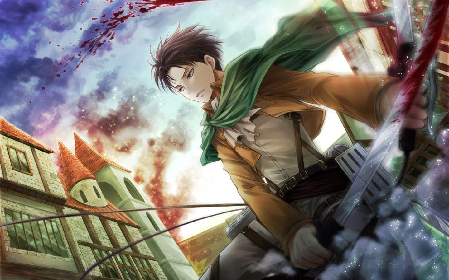 Eren and Levi Attack On Titan Wallpapers  Top Free Eren and Levi Attack On  Titan Backgrounds  WallpaperAccess